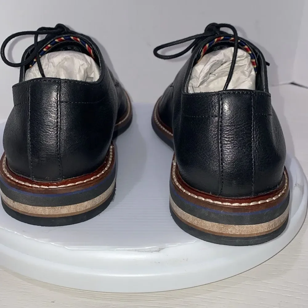 Bostonian Men's Dezmin Plain-Toe Dress Casual Oxfords In Black Size 7.5